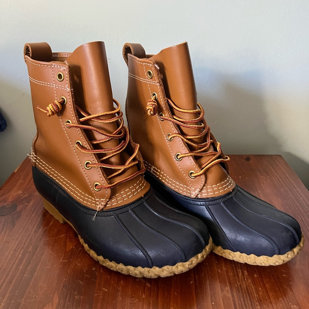 LL Bean duck boots